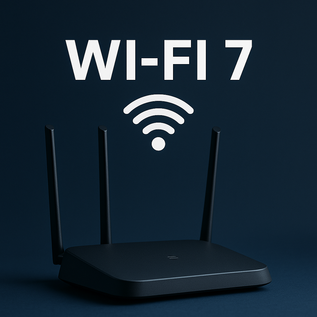 Roteador com nova tecnologia do Wi-fi 7